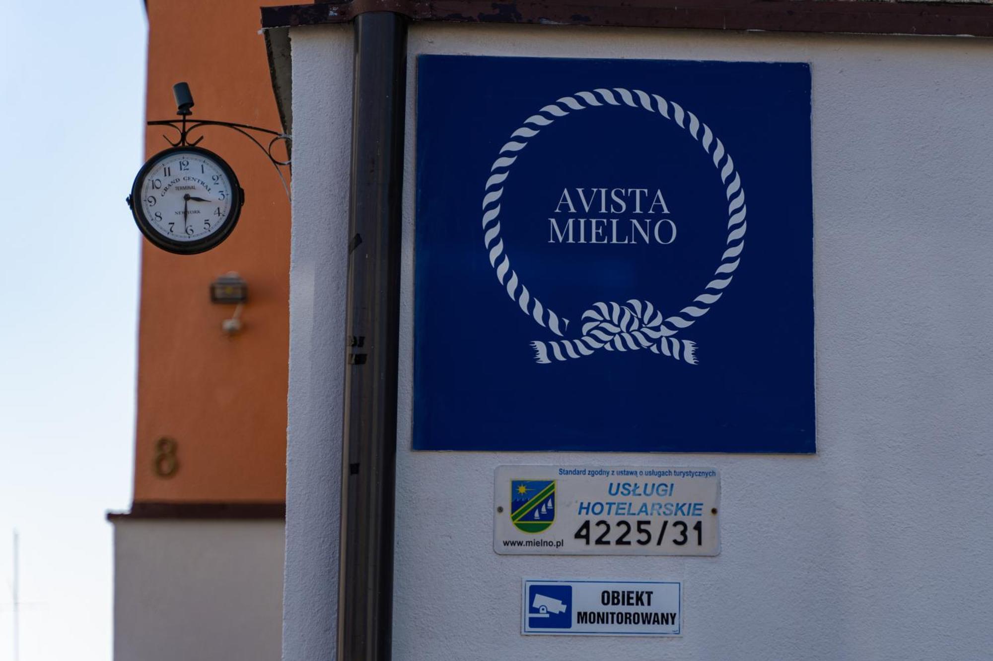 Hotel Avista Mielno Unieście Exteriér fotografie